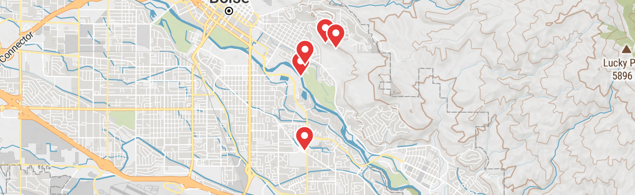 Map of photo locations