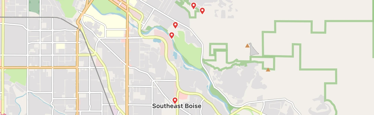 Map of photo locations