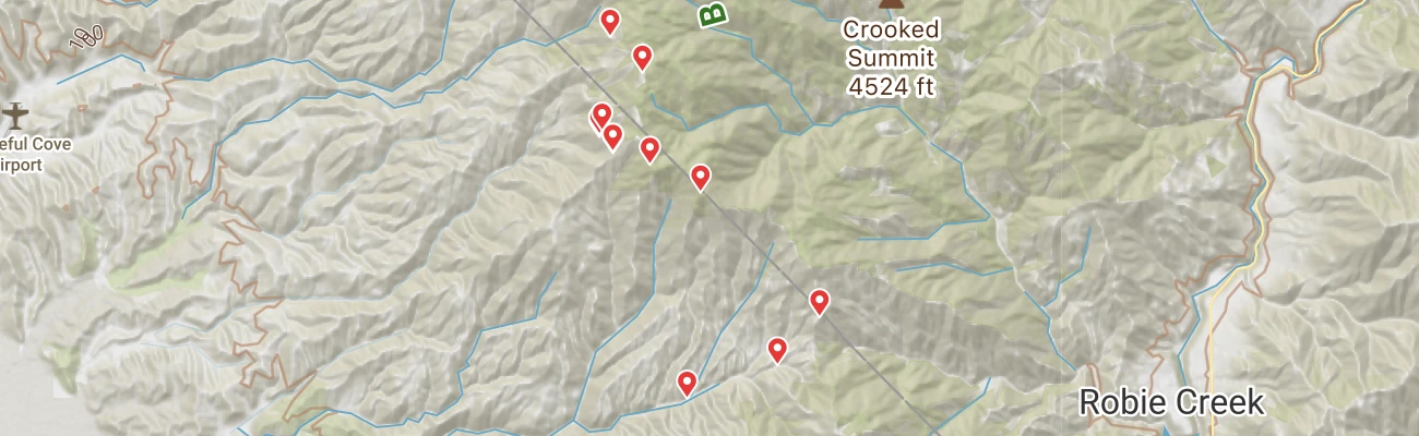 Map of photo locations