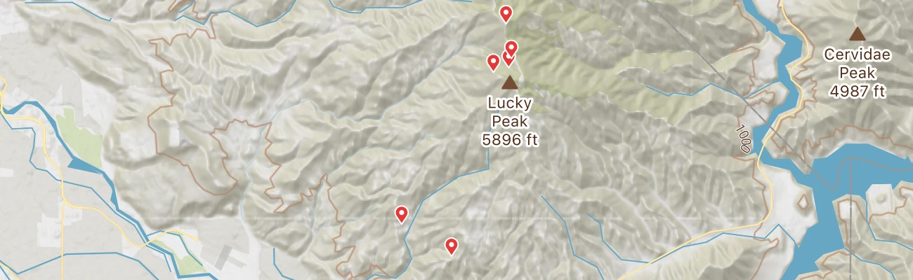 Map of photo locations