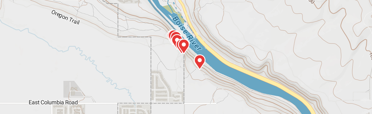 Map of photo locations