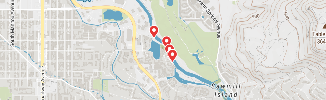 Map of photo locations
