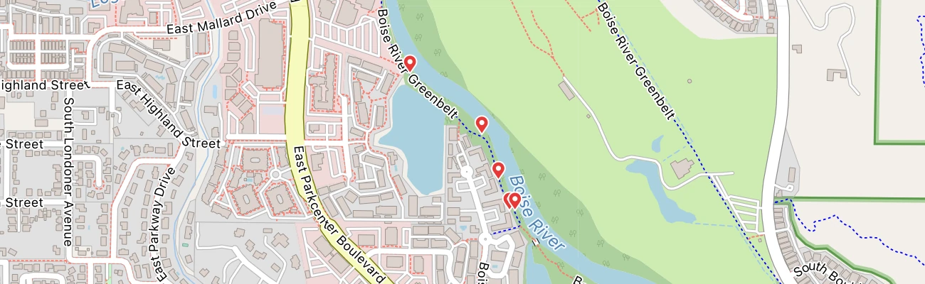 Map of photo locations