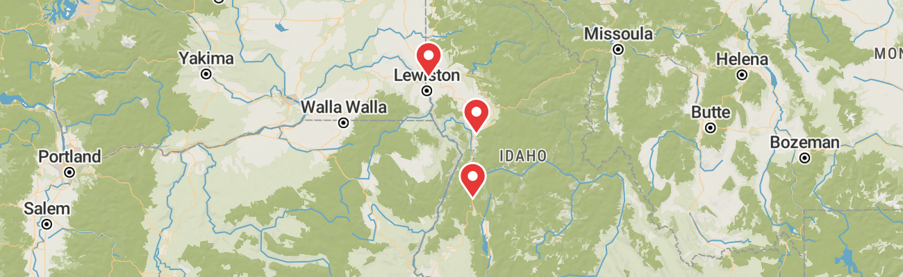 Map of photo locations
