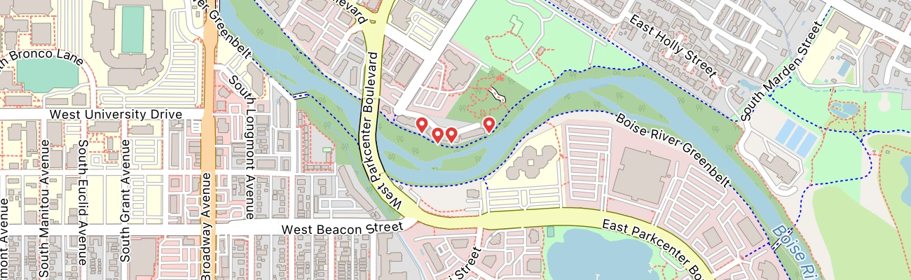 Map of photo locations