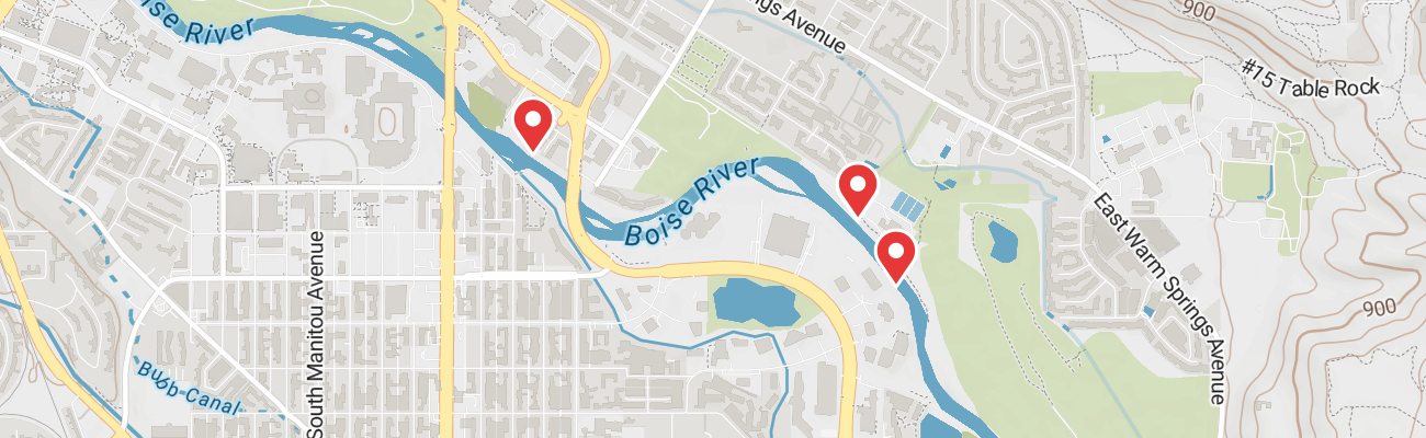 Map of photo locations