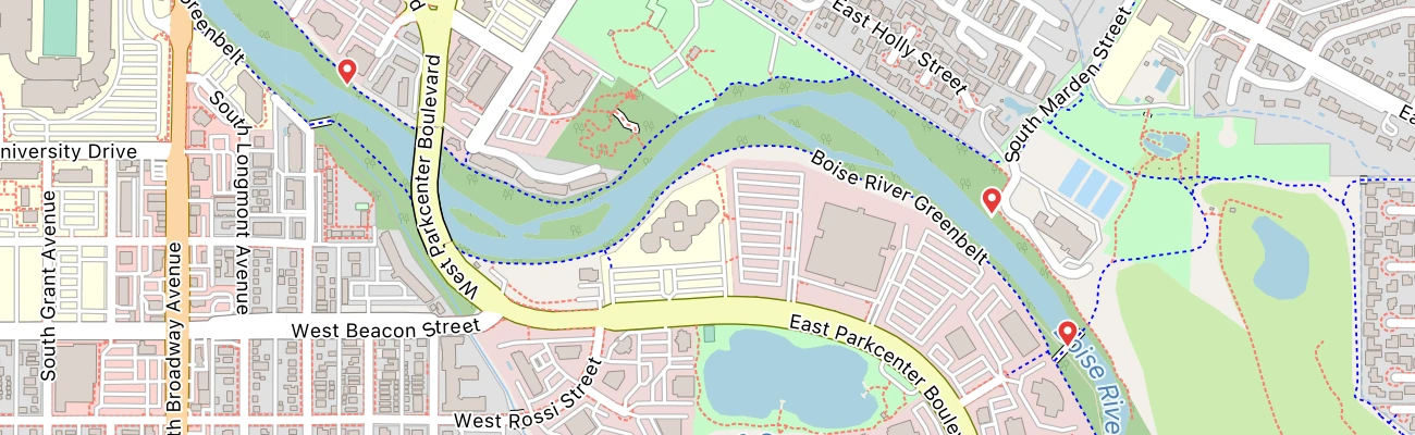 Map of photo locations