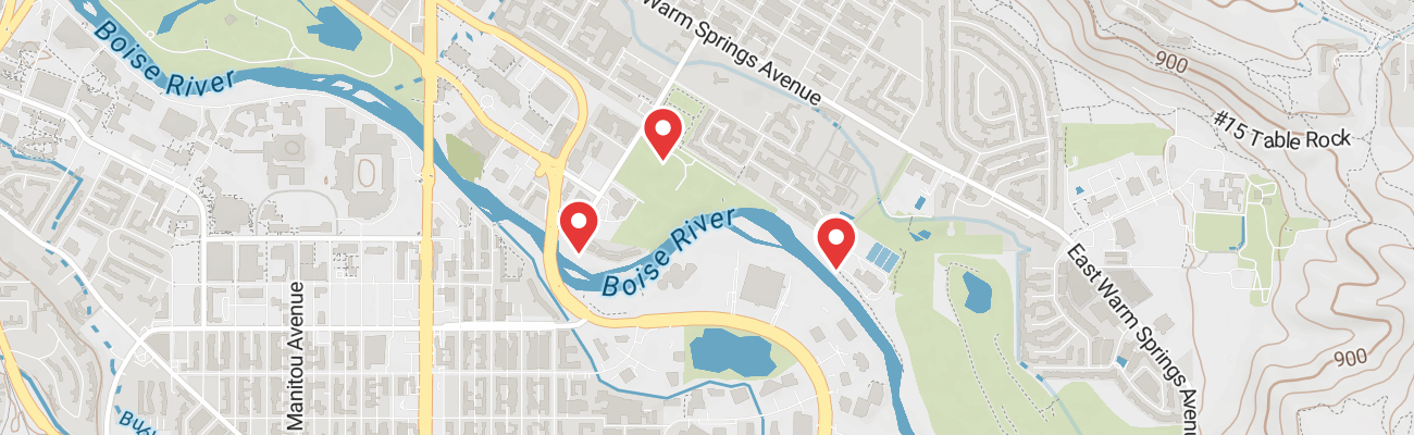 Map of photo locations