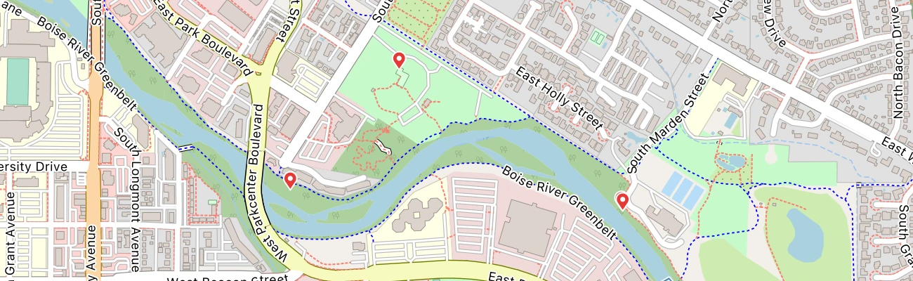 Map of photo locations