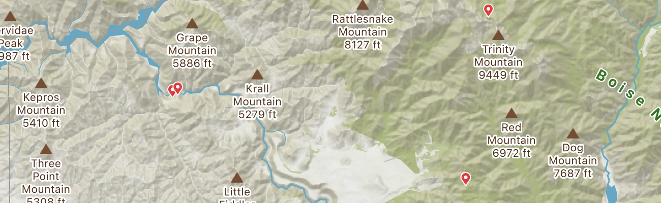 Map of photo locations