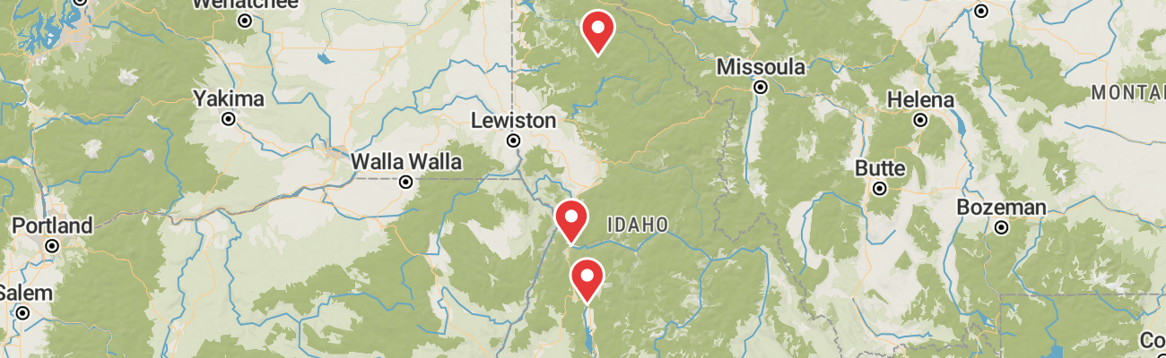 Map of photo locations