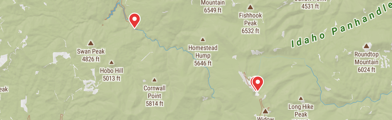 Map of photo locations