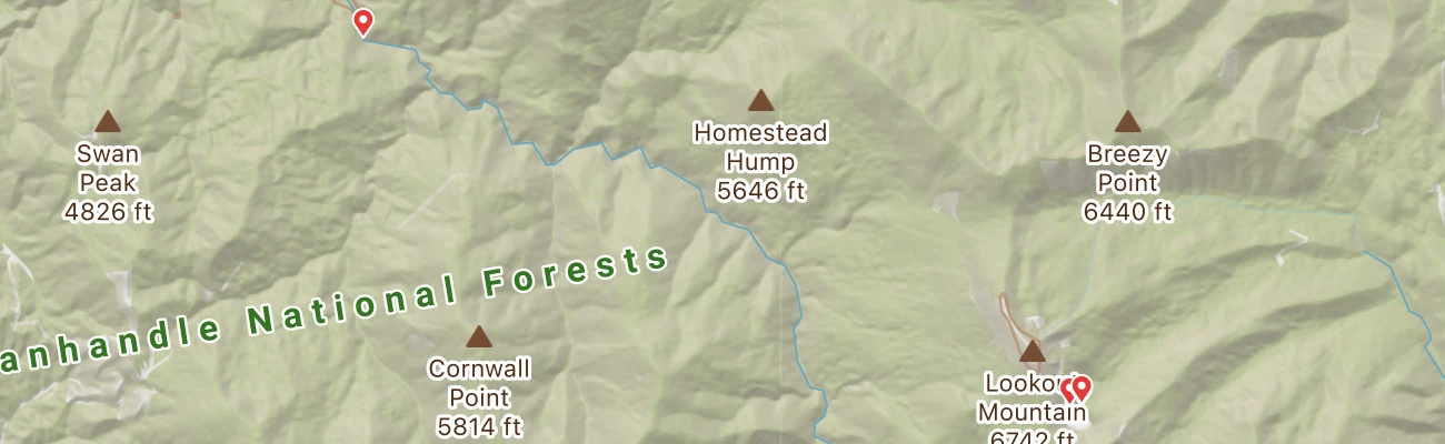 Map of photo locations