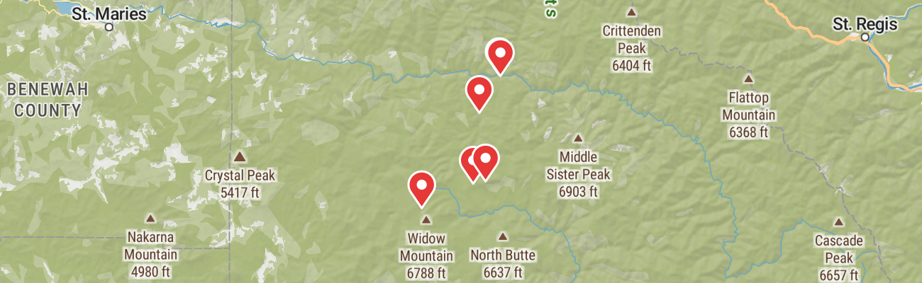 Map of photo locations