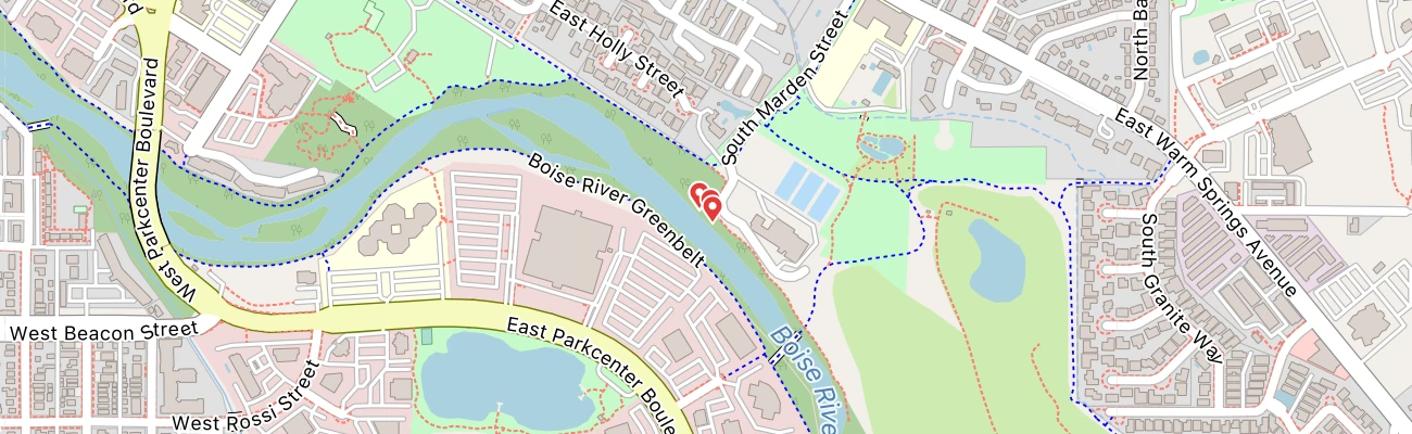 Map of photo locations