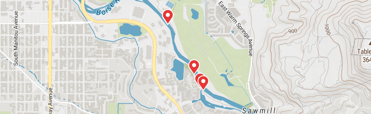 Map of photo locations