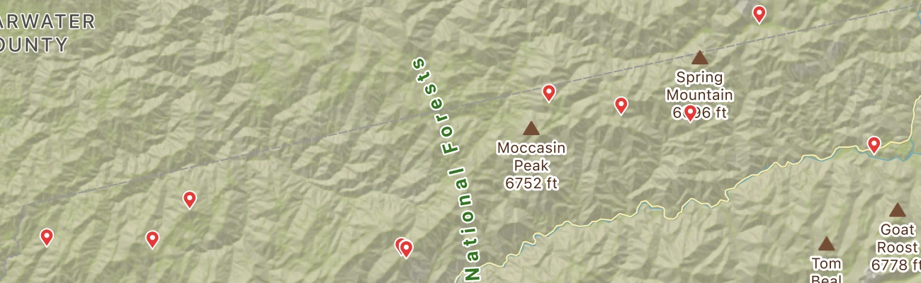 Map of photo locations