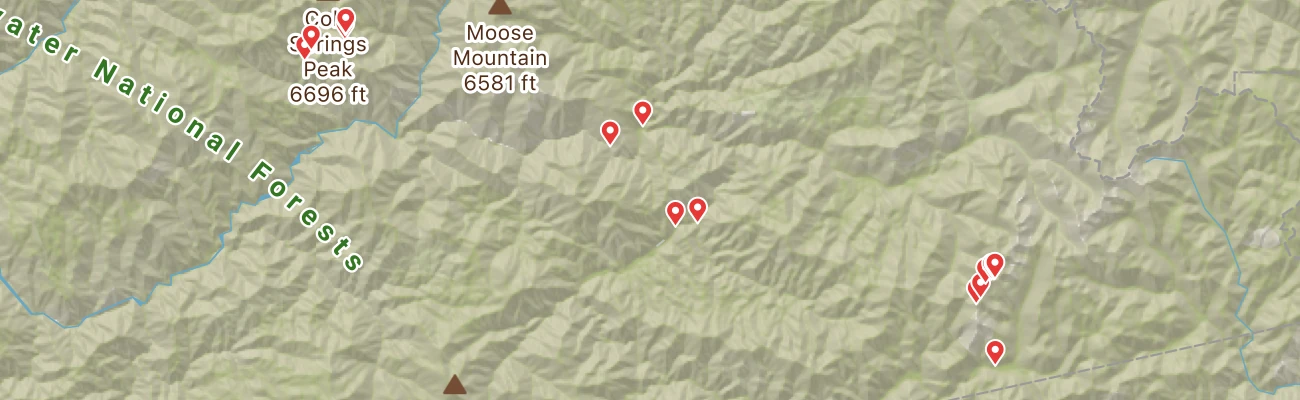 Map of photo locations