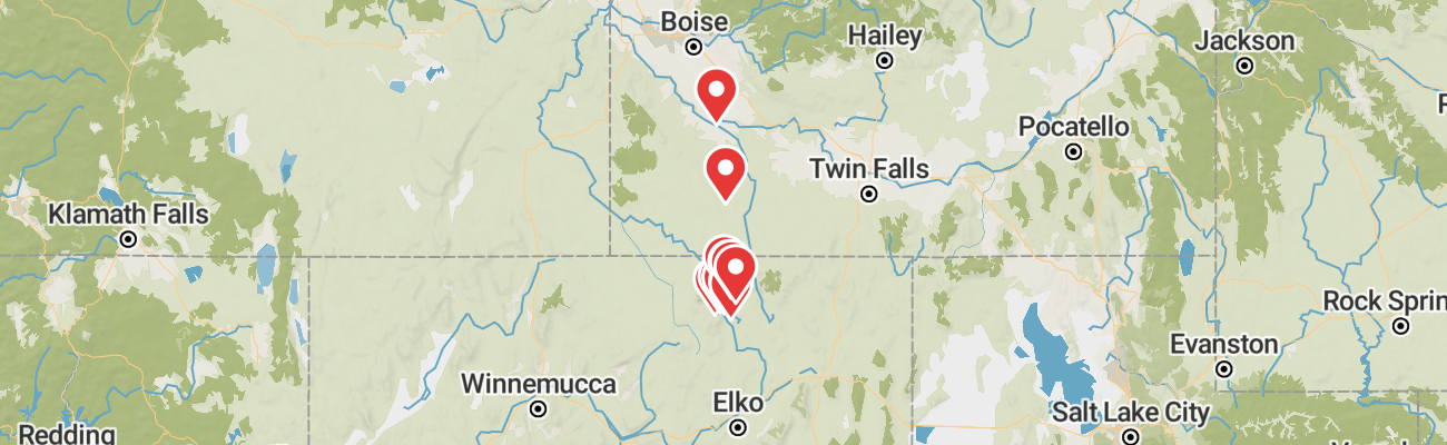 Map of photo locations