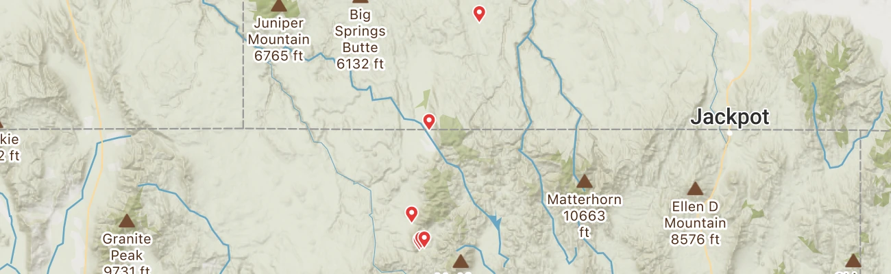 Map of photo locations