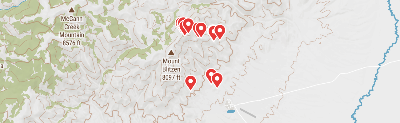 Map of photo locations