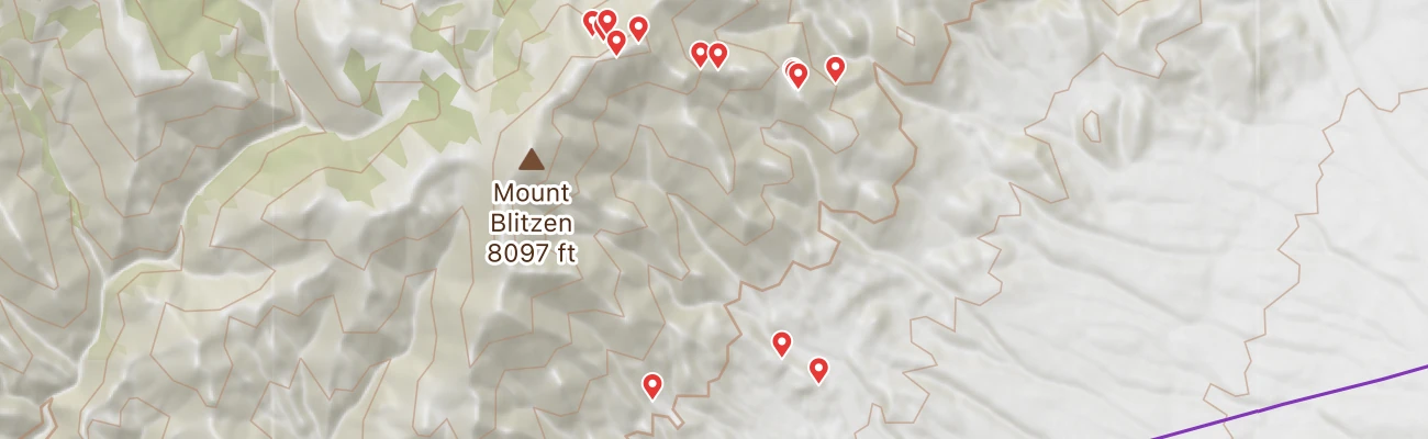 Map of photo locations