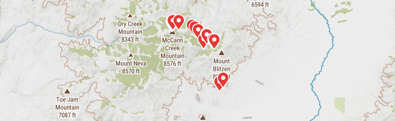 Map of photo locations