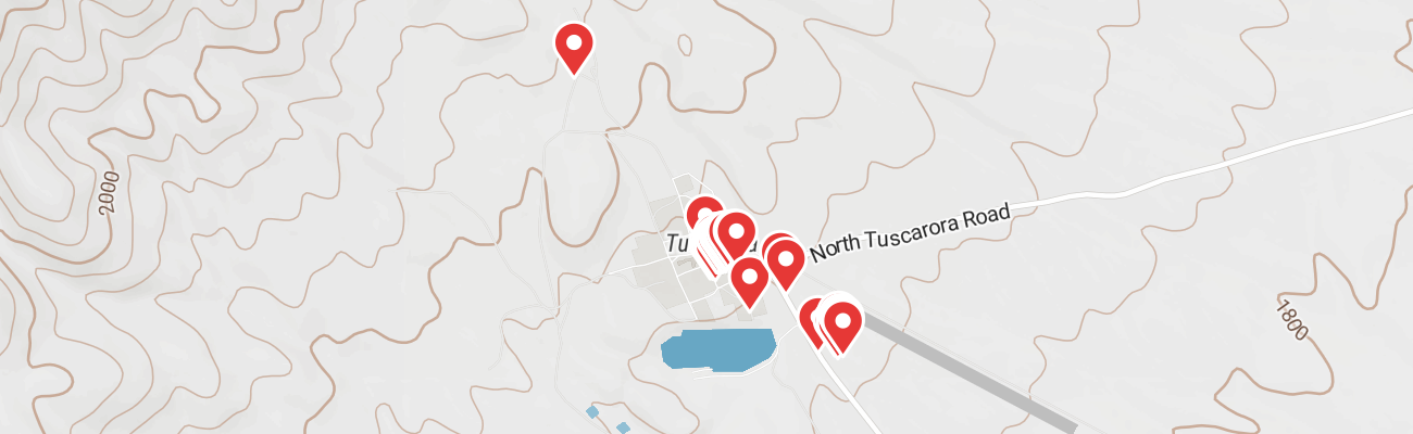 Map of photo locations