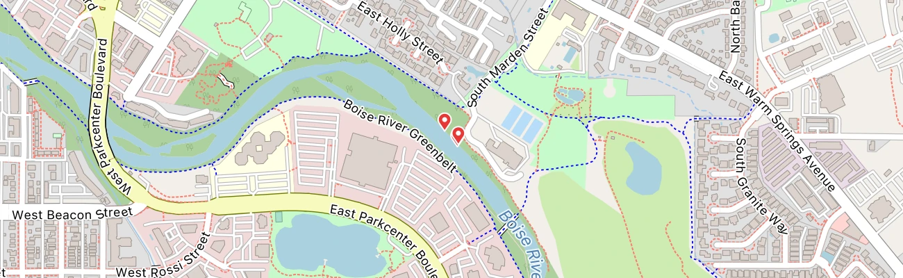 Map of photo locations