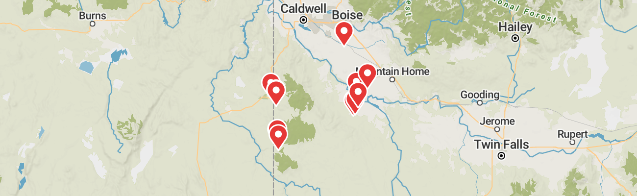 Map of photo locations