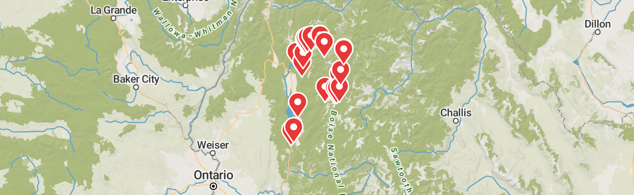 Map of photo locations