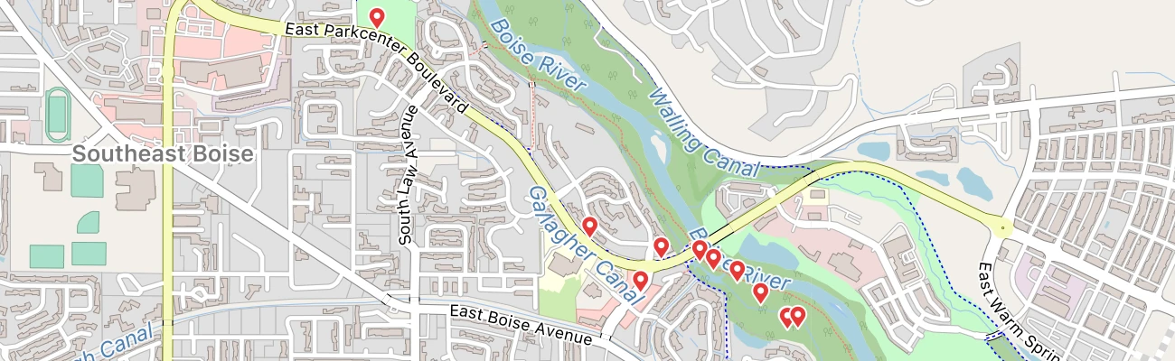 Map of photo locations