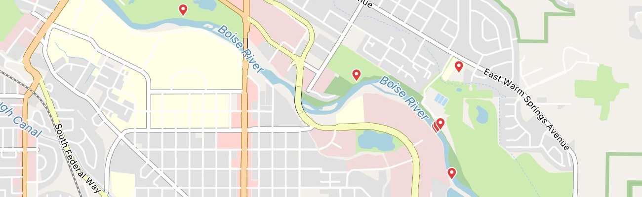 Map of photo locations