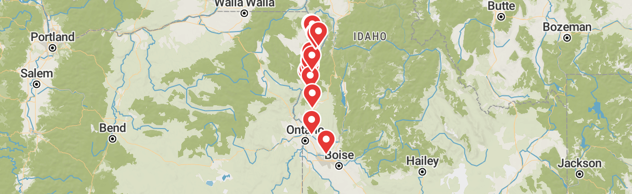 Map of photo locations