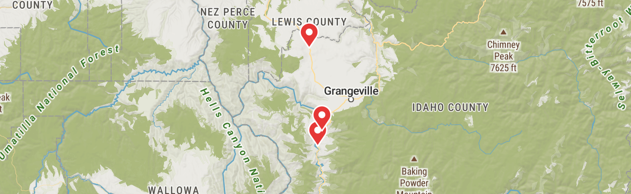 Map of photo locations