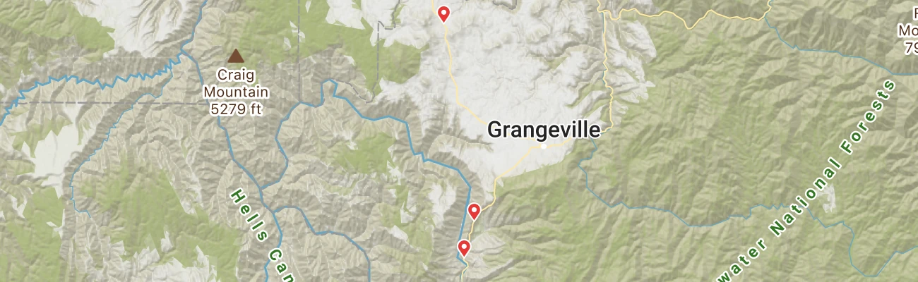 Map of photo locations