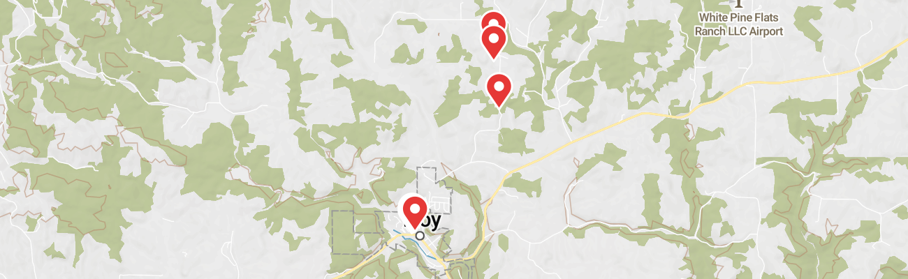 Map of photo locations