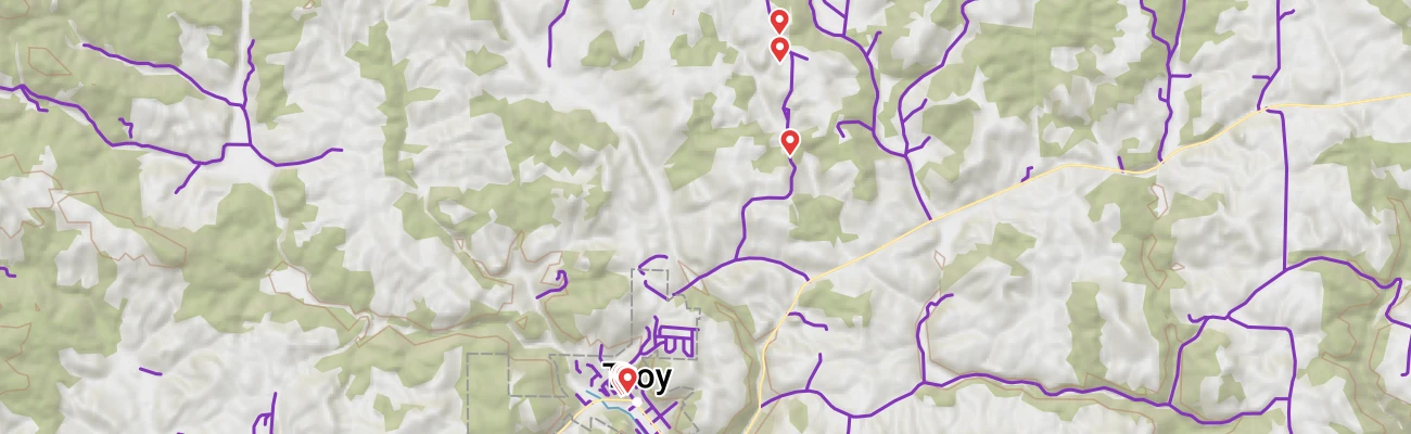 Map of photo locations