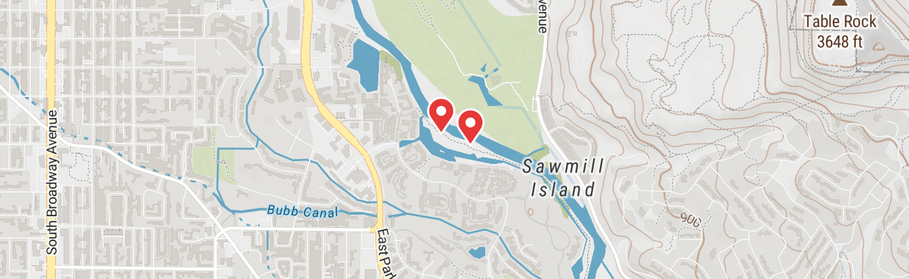 Map of photo locations