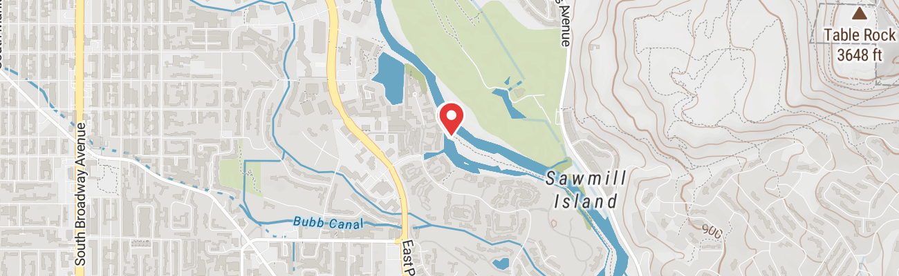 Map of photo locations