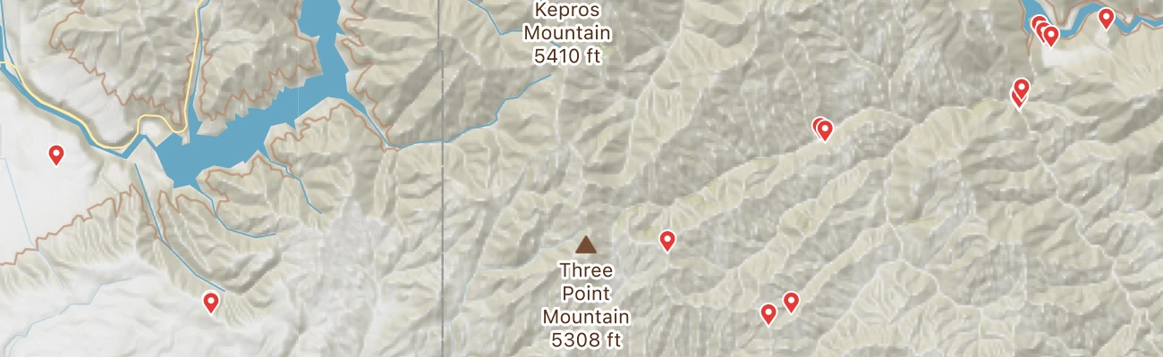 Map of photo locations