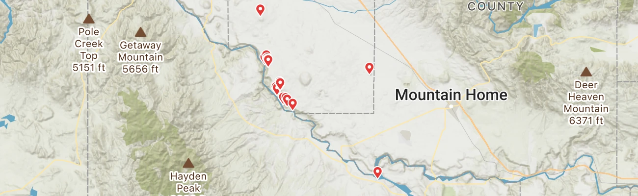 Map of photo locations