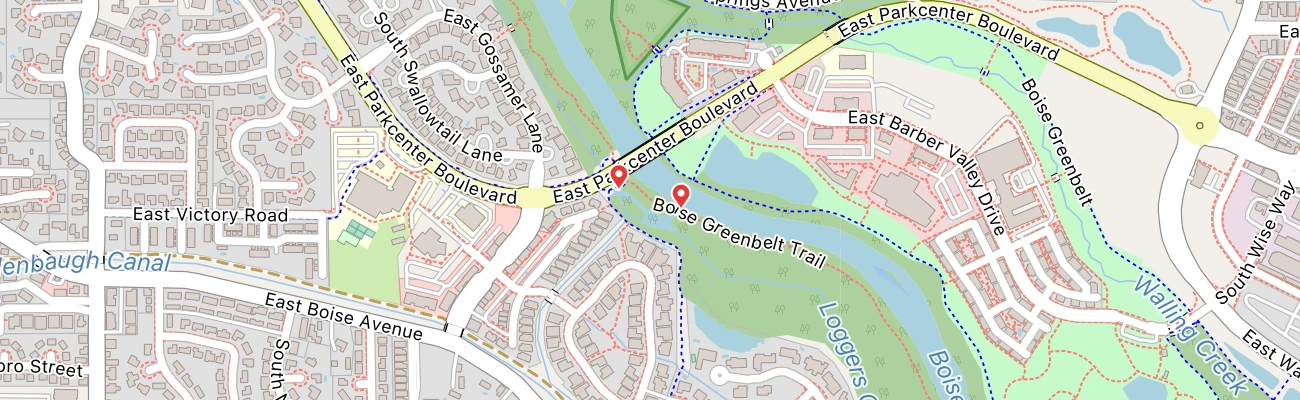 Map of photo locations