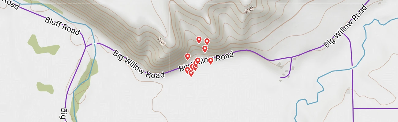Map of photo locations