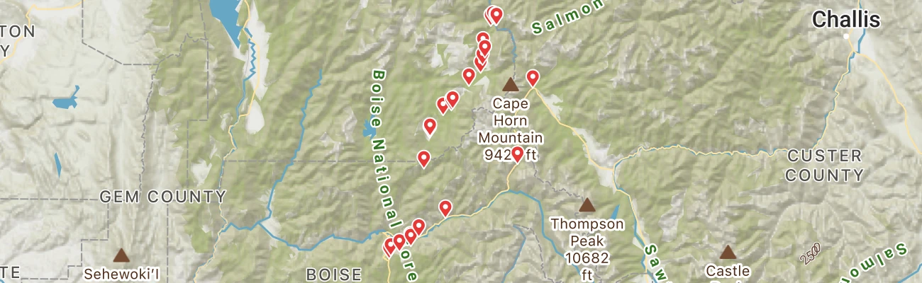 Map of photo locations