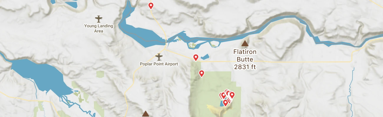 Map of photo locations