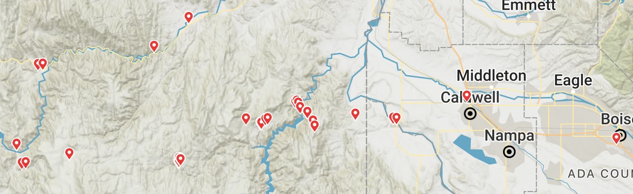 Map of photo locations