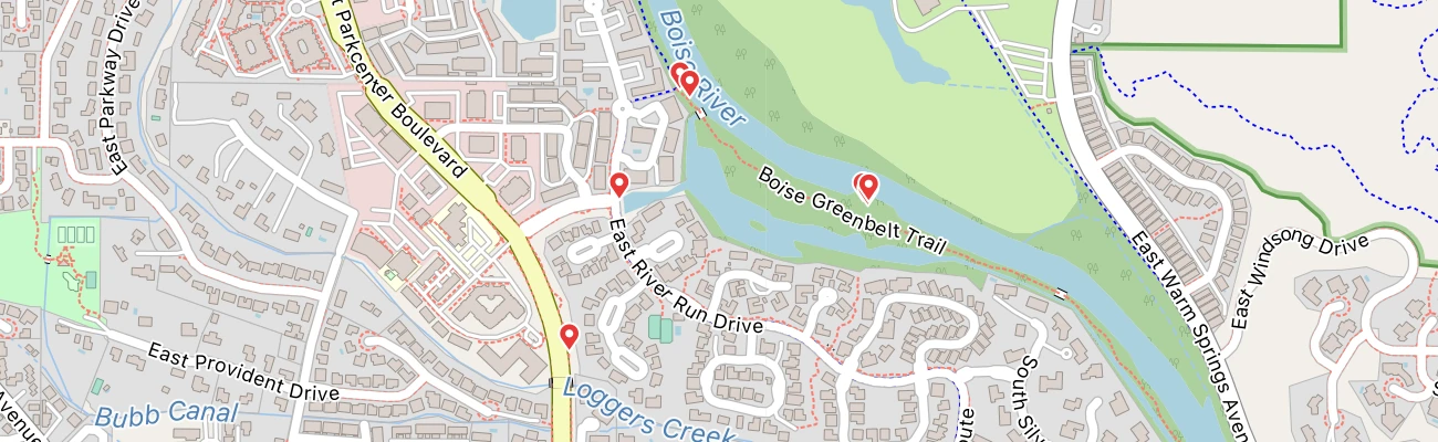 Map of photo locations