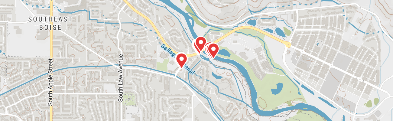 Map of photo locations