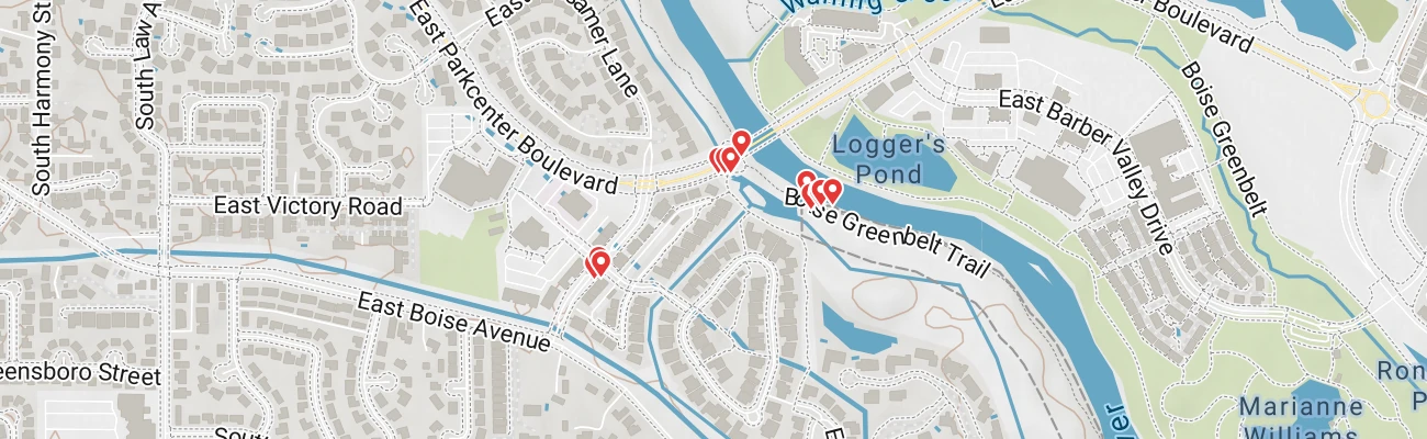 Map of photo locations